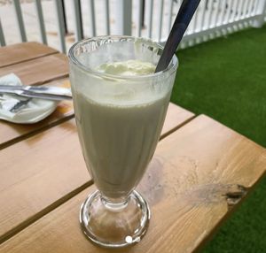 Orange Dreamsicle Shake  at Watercourse Foods in Denver