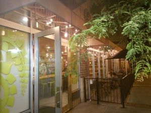 entrance at Watercourse Foods in Denver