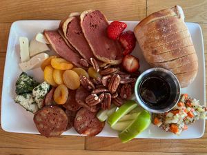 Charcuterie board   at Watercourse Foods in Denver