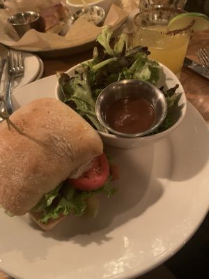 Buffalo tofu  at Watercourse Foods in Denver
