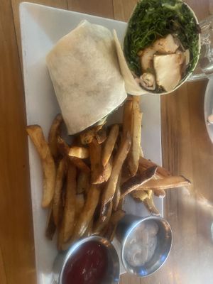 Caesar wrap   at Watercourse Foods in Denver