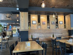 Interior #Veganuary at Watercourse Foods in Denver