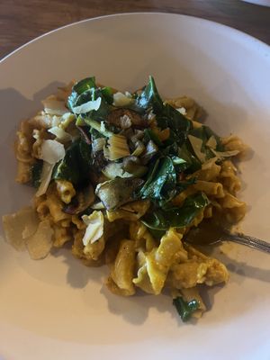 Pumpkin Alfredo  at Watercourse Foods in Denver