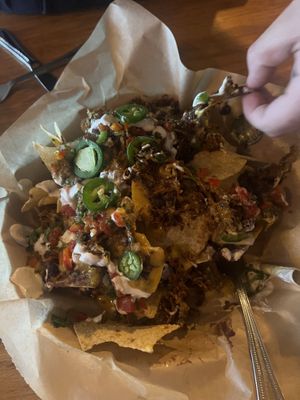Nachos  at Watercourse Foods in Denver