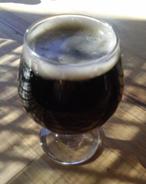 Black Velvet (champagne & oatmeal stout) at Watercourse Foods in Denver