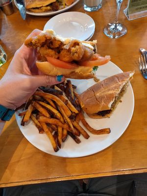 Oyster Po boy & Cubano at Watercourse Foods in Denver