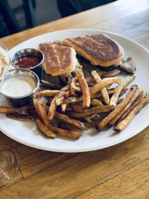 Cubano sandwich  at Watercourse Foods in Denver