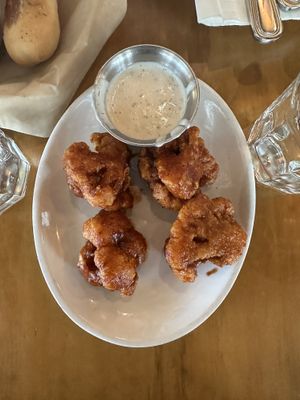 Cauliflower wings  at Watercourse Foods in Denver