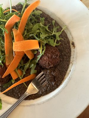 Arancini  at Watercourse Foods in Denver