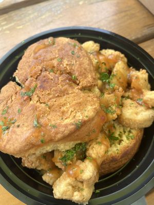 Chicken n Biscuit  at Watercourse Foods in Denver