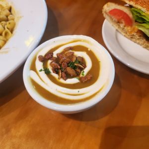 Soup at Watercourse Foods in Denver