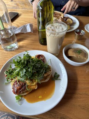 Forgot to mention how incredible their coffee is!!   at Watercourse Foods in Denver