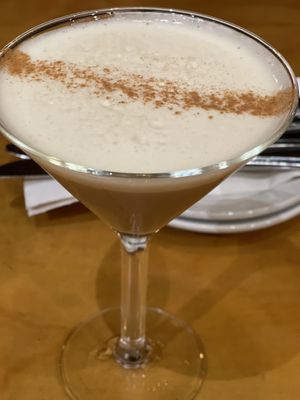 Gingerbread martini  at Watercourse Foods in Denver