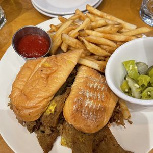 Cuban sandwich   at Watercourse Foods in Denver