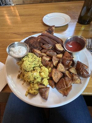 Watercourse platter  at Watercourse Foods in Denver