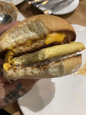 Breakfast sandwich   at Watercourse Foods in Denver