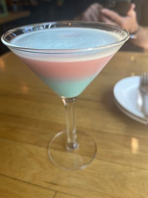 The Transtini for Pride-a real treat!  at Watercourse Foods in Denver