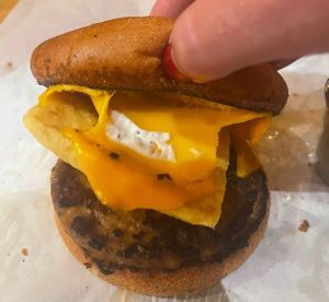 Breakfast Sammy- Perfection!  at Watercourse Foods in Denver