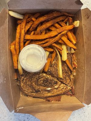 Pastrami was pretty good. Want to get it for dine in at some point to give it a fair shot    at Watercourse Foods in Denver