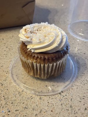 Tres leches cupcake. Really good    at Watercourse Foods in Denver