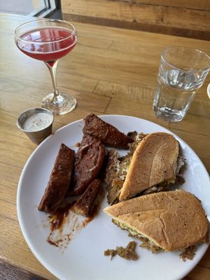 Happy hour Cuban, happy hour wings, happy hour cocktaill  at Watercourse Foods in Denver