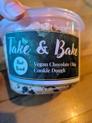 Take and bake cookie dough at Watercourse Foods in Denver