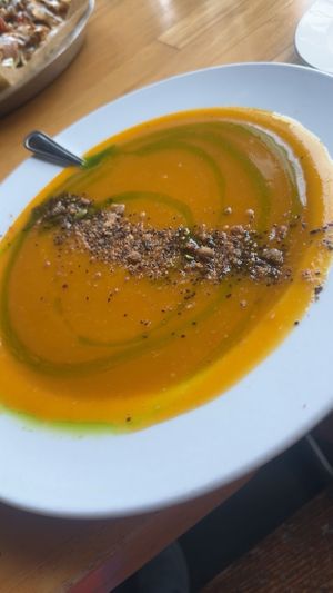 Chipotle butternut squash soup was AMAZING   at Watercourse Foods in Denver