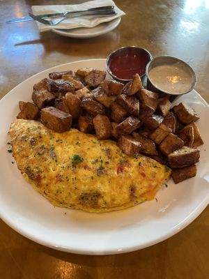 Denver omelette   at Watercourse Foods in Denver
