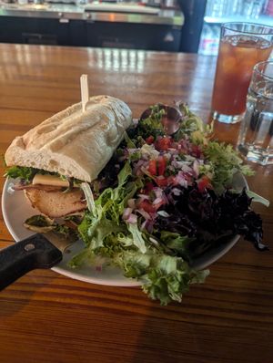 Turkey & brie at Watercourse Foods in Denver