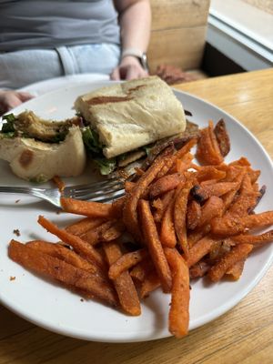 Turkey and Brie  at Watercourse Foods in Denver