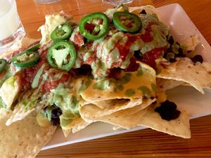 Happy Hour $5 Nachos at Watercourse Foods in Denver