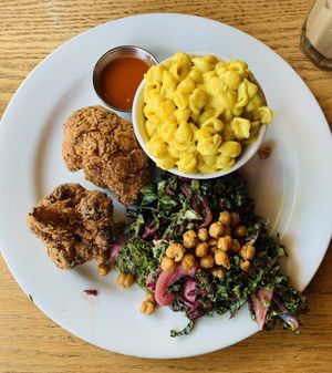 Southern plate  at Watercourse Foods in Denver