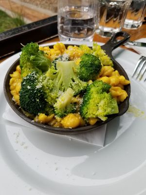 Macaroni and cheese at Watercourse Foods in Denver