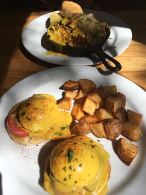Benedict  at Watercourse Foods in Denver