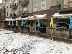The outside at Watercourse Foods in Denver