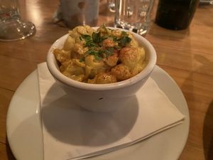 Side-dish mac and cheese  at Watercourse Foods in Denver