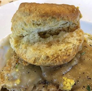 Biscuit at Watercourse Foods in Denver