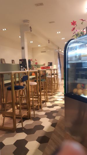 Inside at Green Tea Dim Sum Bar in Amsterdam