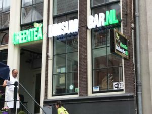 Restaurant at Green Tea Dim Sum Bar in Amsterdam