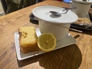 Te verde a la menta  at Dos de Azucar  in Oviedo