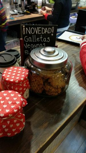 Galletas veganas (riquísimas) at Dos de Azucar  in Oviedo