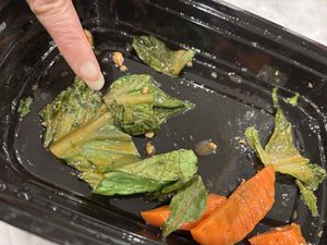 Romaine lettuce in the drunken noodless at Rice Factory in Milltown