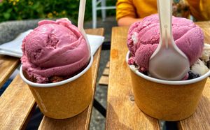 Raspberry marshmallow   at Vashti Rose in Port Moody