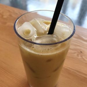 Chai Latte on ice at Hearth in Victoria