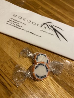   at Michael Wan's Mandarin in Blackpool