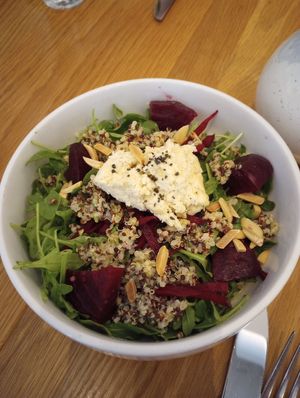 Beet salad at Sow Plated in Upper Arlington