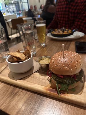 Veggie Burgerrs  at Sow Plated in Upper Arlington