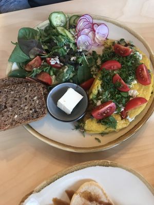 Omlette at Avocado in Wendelstein