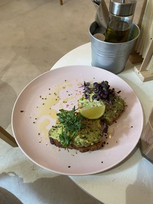 Avocado toast   at Melt Cafe in Zagreb