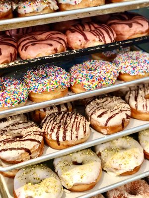 fluffy handcrafted donuts! made fresh every day at bloomer's in Toronto